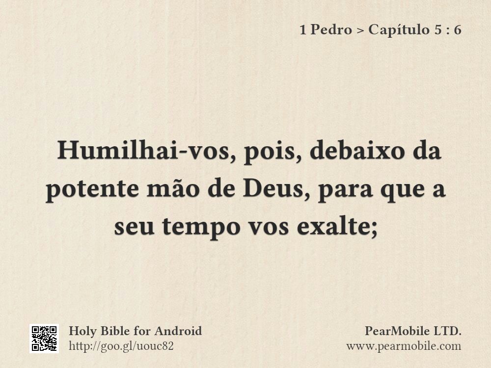 1 Pedro, Capítulo 5:6
